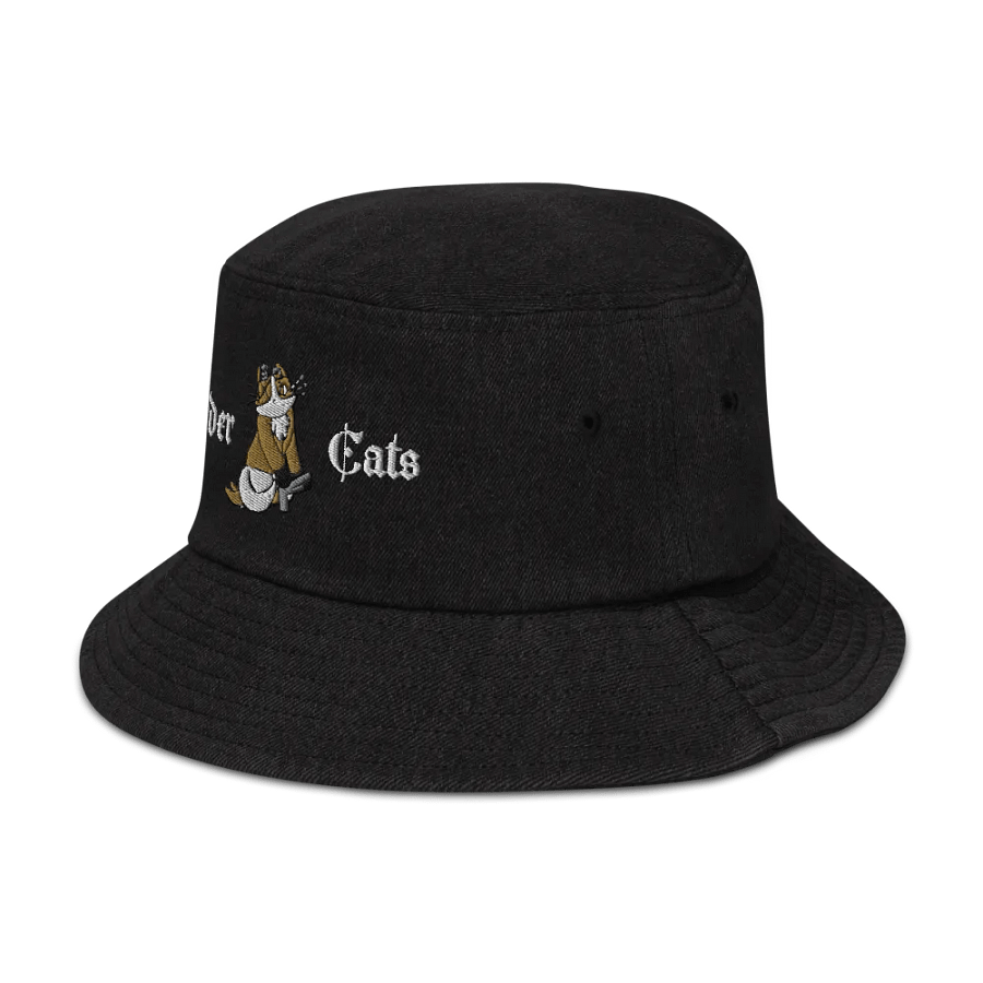 Murder Cats : Steampunk Gunny Denim Bucket Hat product image (4)