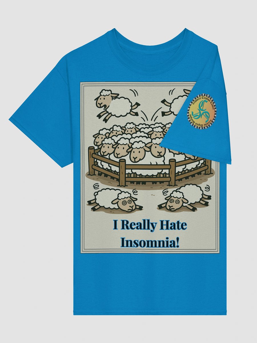 I Really Hate Insomnia (Both) Gildan Heavyweight T-Shirt Colors (2) product image (34)