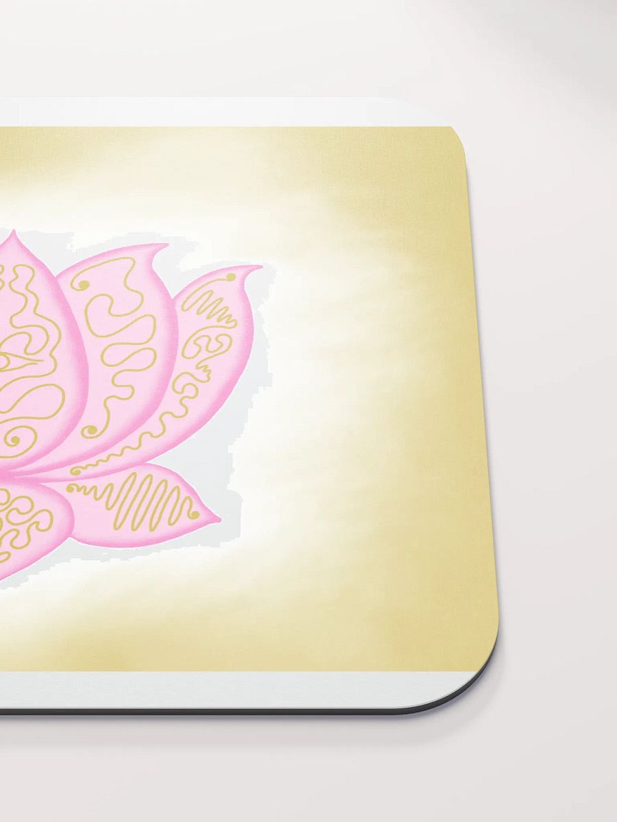 Golden Lotus Mouse Pad product image (5)