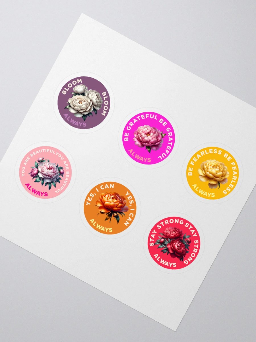 Floral Affirmation Sticker Set product image (2)