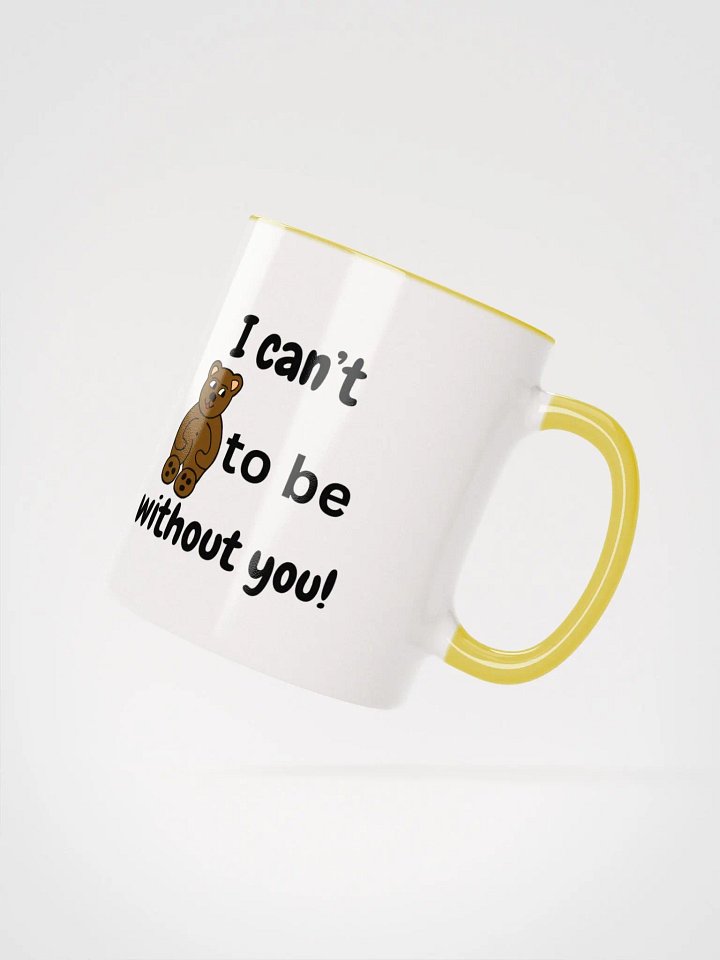 I Can't Bear to Be Without You Cartoon Character Lovers Mug product image (2)