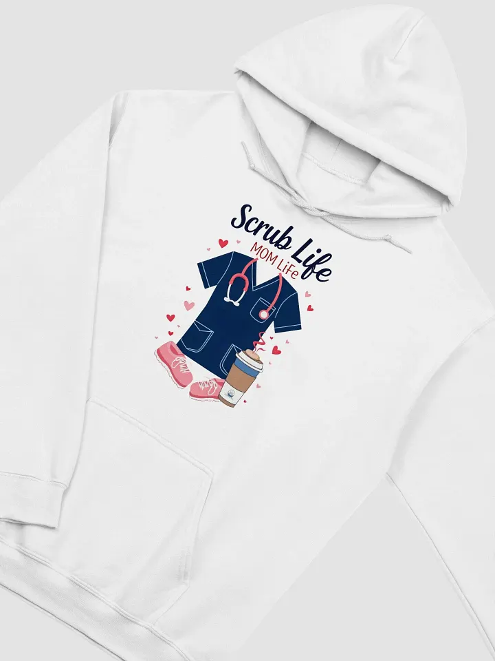 Mom Life Scrub Life Hoodie product image (15)