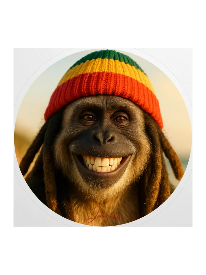 Jahmunkey Signature Sticker product image (1)