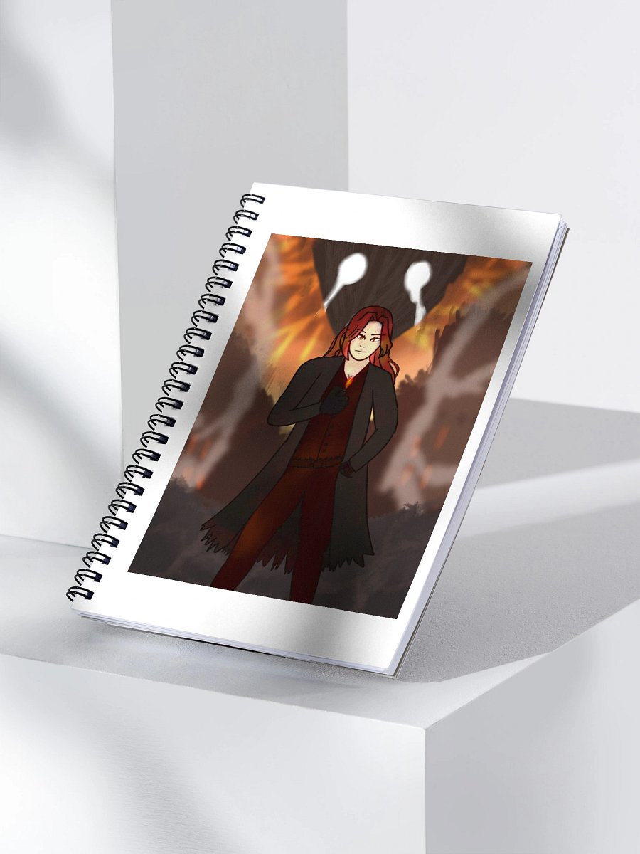 4th Match Jihye Spiral Notebook by Ripley Grim product image (3)