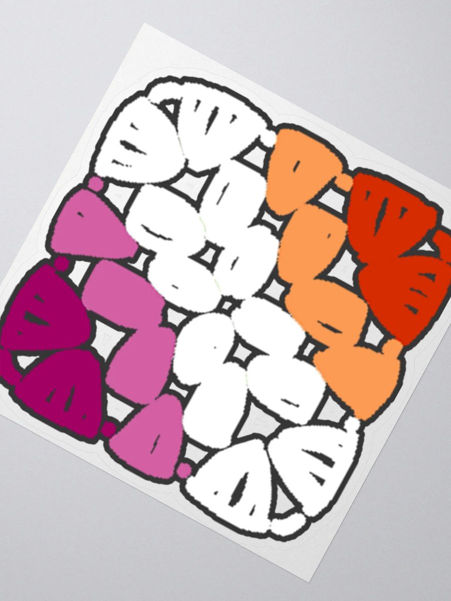 Loop Together Lesbian Pride Sticker product image (2)
