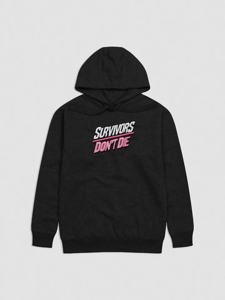 Survivors Don’t Die Embroidered Hoodie product image (1)