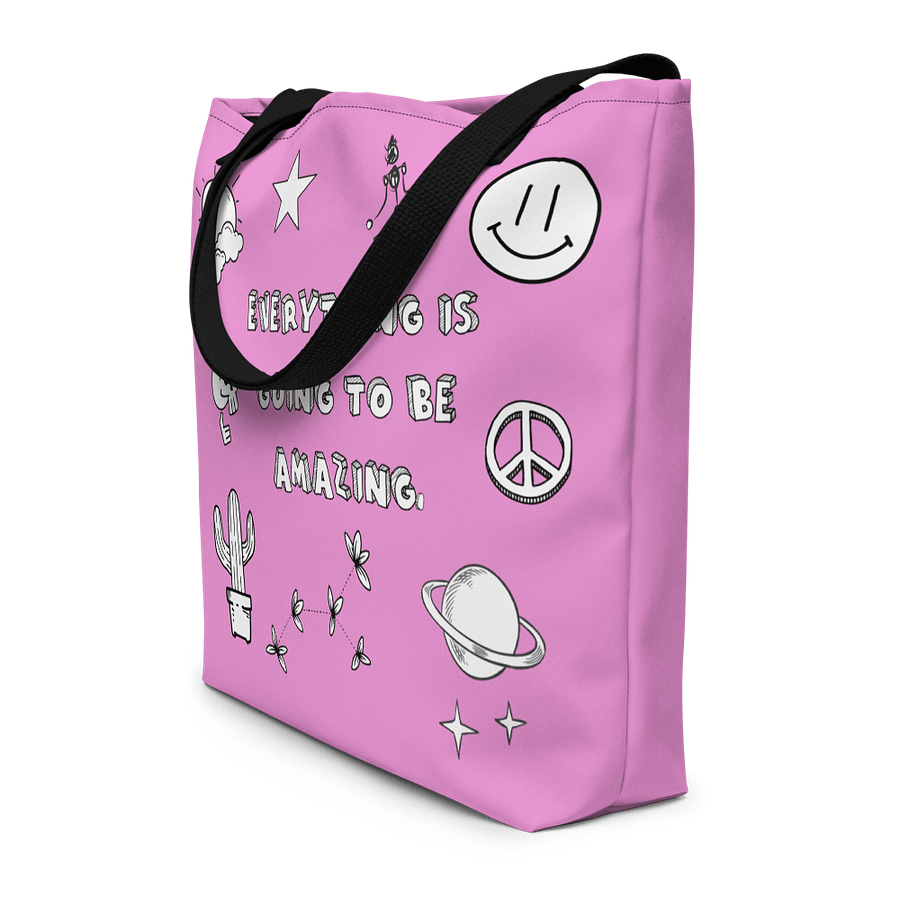 LARGE Tote - Pop Pink product image (3)