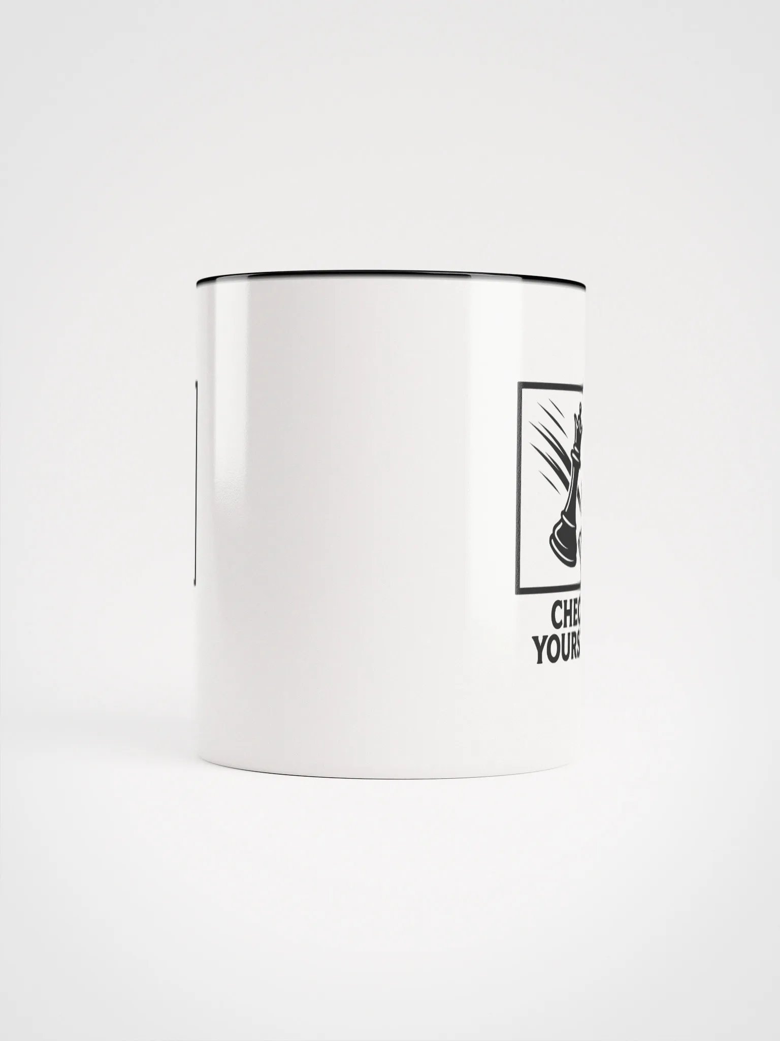 Check Yourself - Ceramic Mug with Color Inside product image (5)