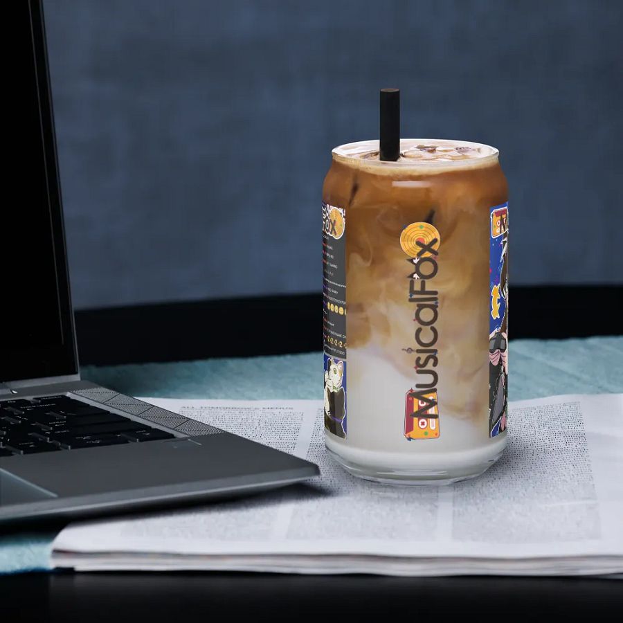 4 Year Streamversary Can Glass product image (3)