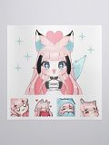 SheeKi Big Heart XL Sticker + 4 Emotes product image (1)