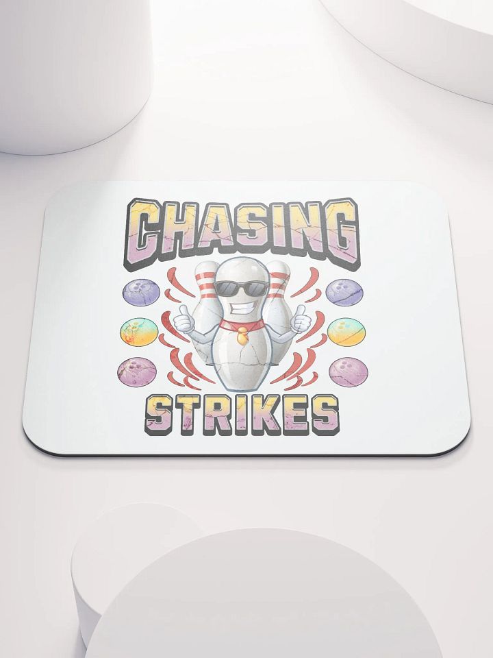 Chasing Strikes Bowling Zone Mouse Pad product image (1)