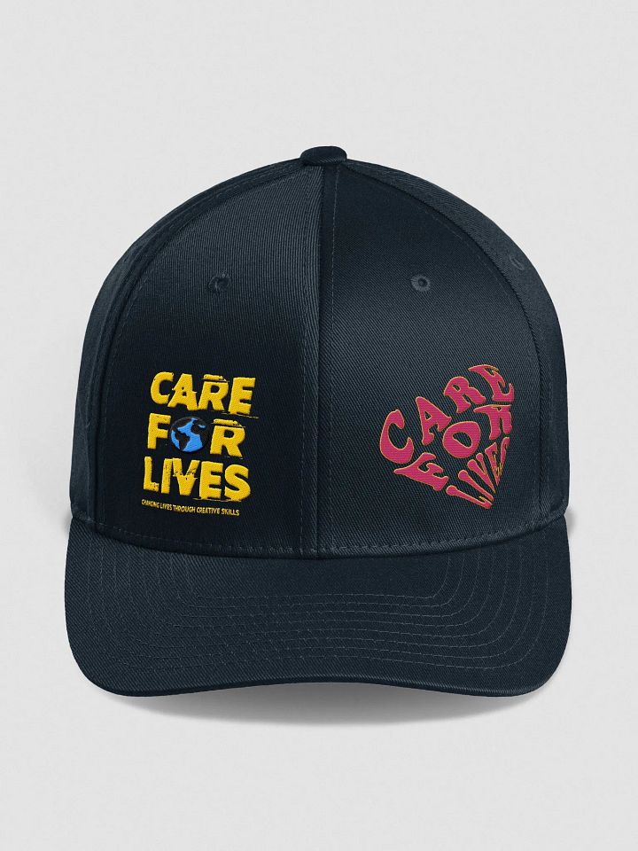 Care 4 Lives Flexfit Structured Fitted Cap product image (1)