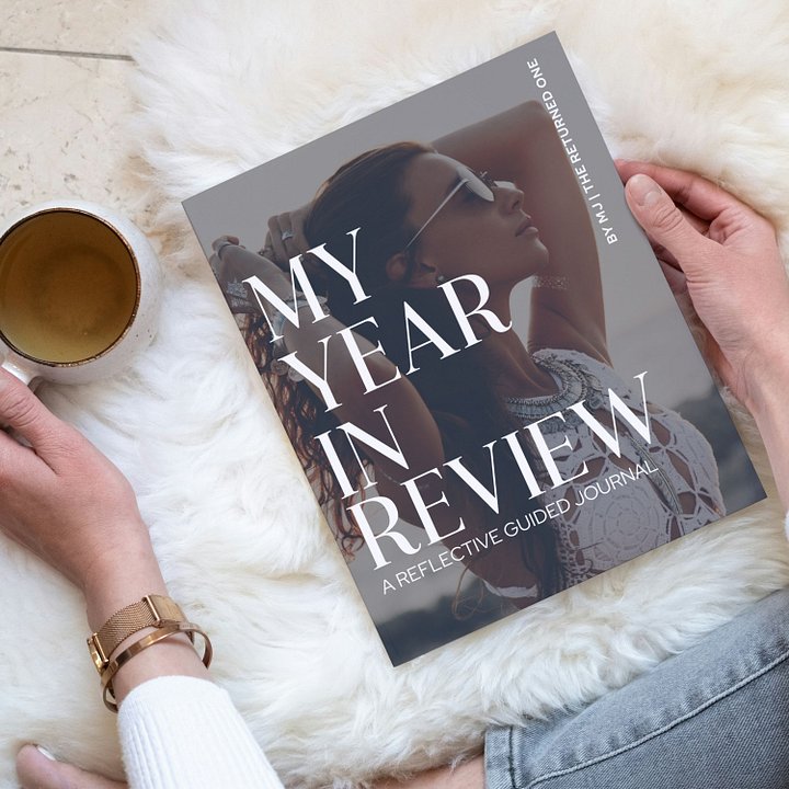 My Year in Review – A Reflective Guided Journal Workbook product image (1)