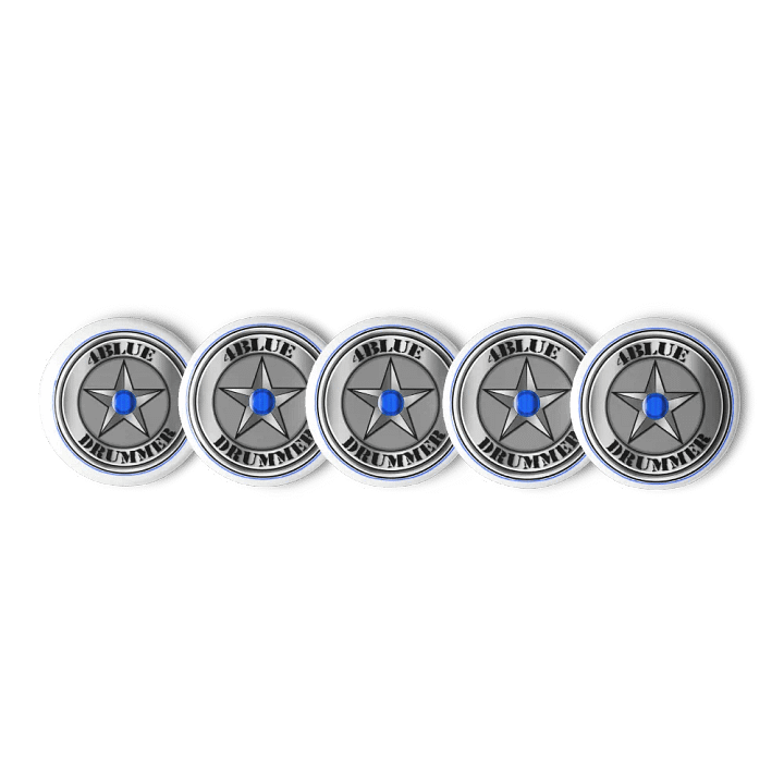 4BlueDrummer Pins product image (1)