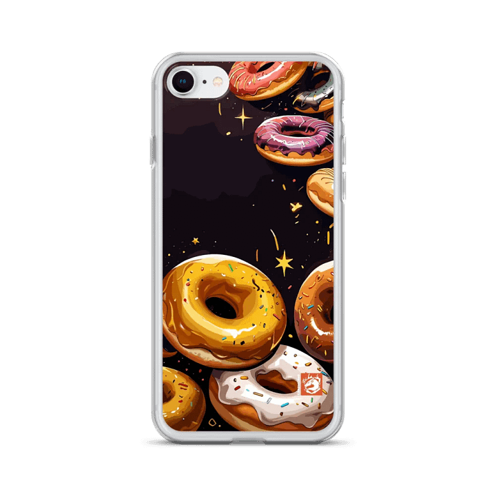 Golden Donut Pattern iPhone Case product image (24)