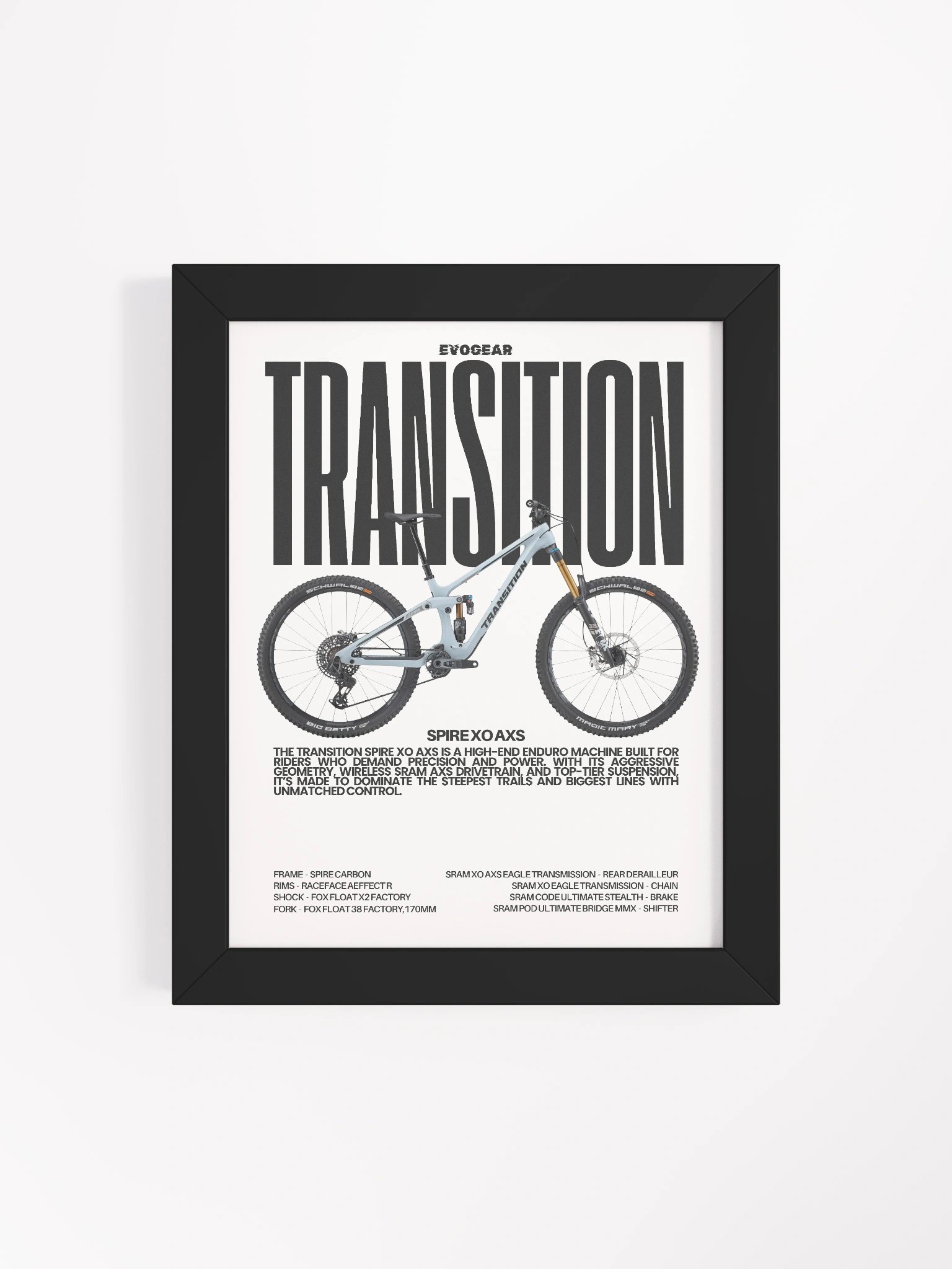 Transition Spire XO AXS Frame product image (4)