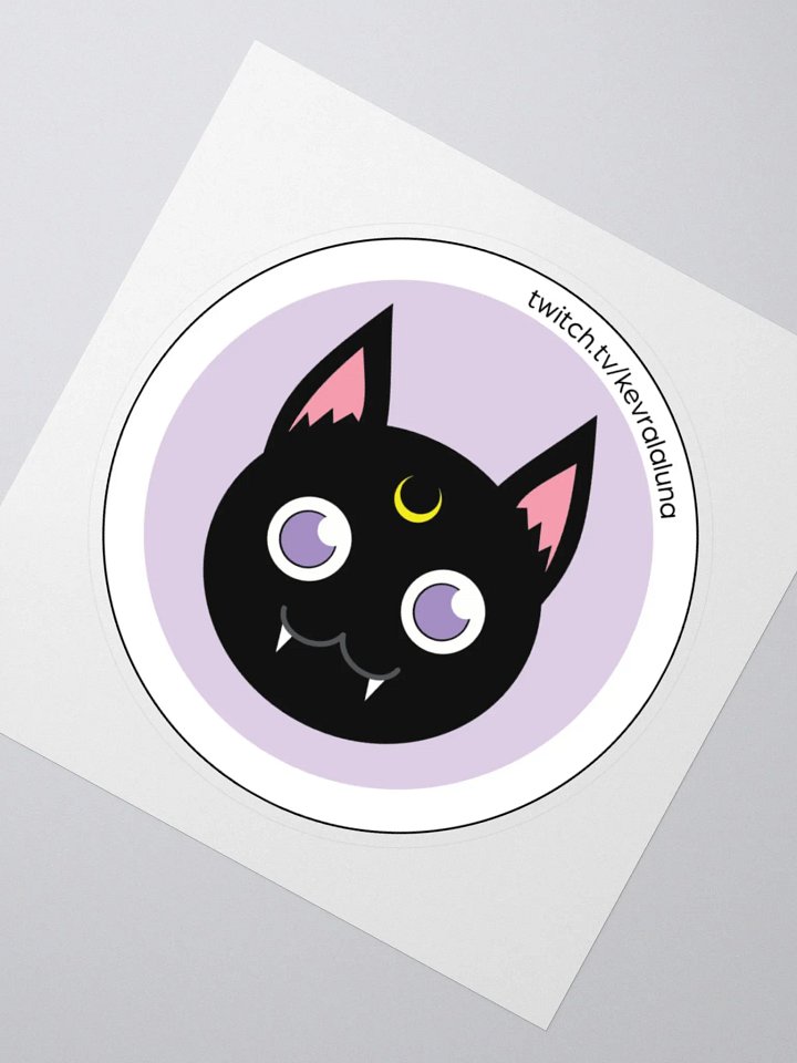 Blackcat Emote Sticker product image (3)