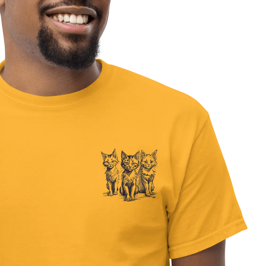 Wild Cats Embroidered T-Shirt product image (7)