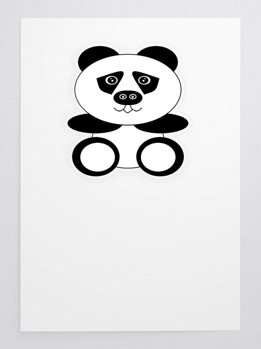Panda Kiss Cut Sticker Sheet product image (3)
