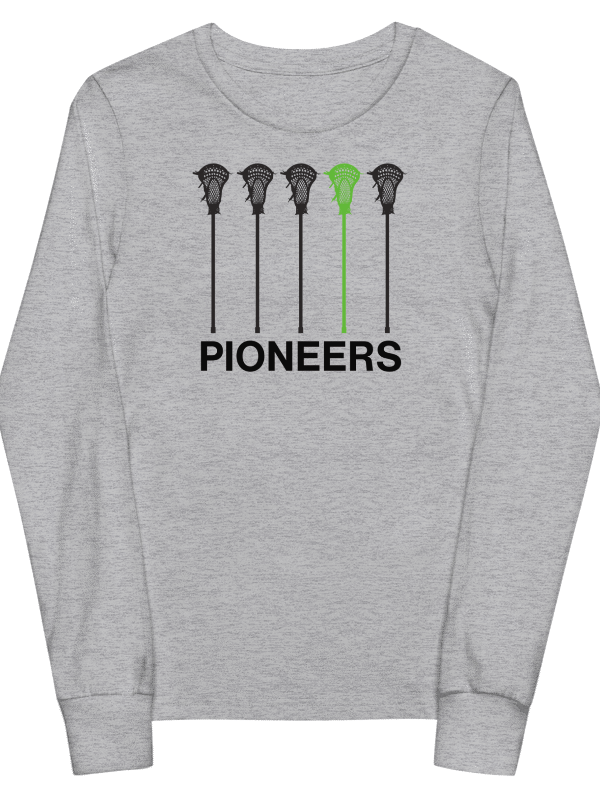 Lacrosse Sticks Youth Long Sleeve Tee product image (1)
