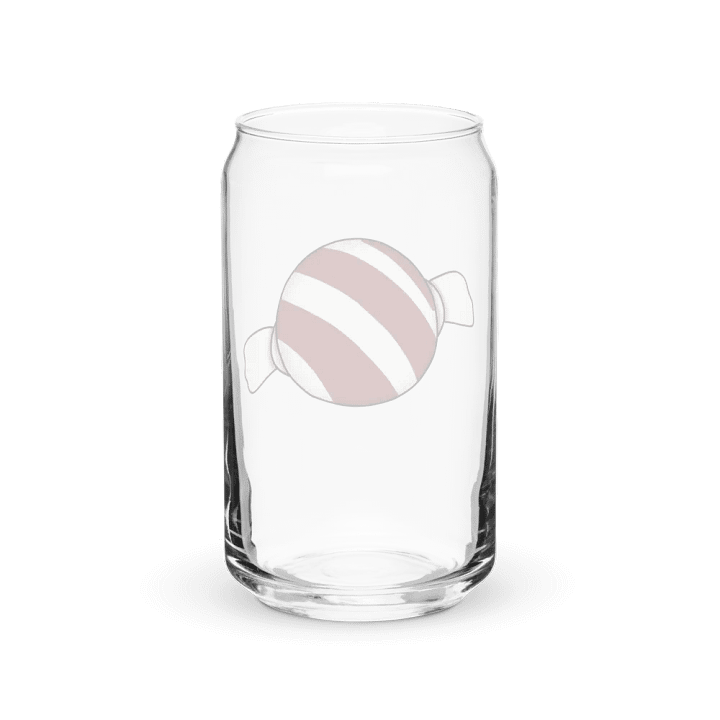 Peppermint drinking glass product image (2)
