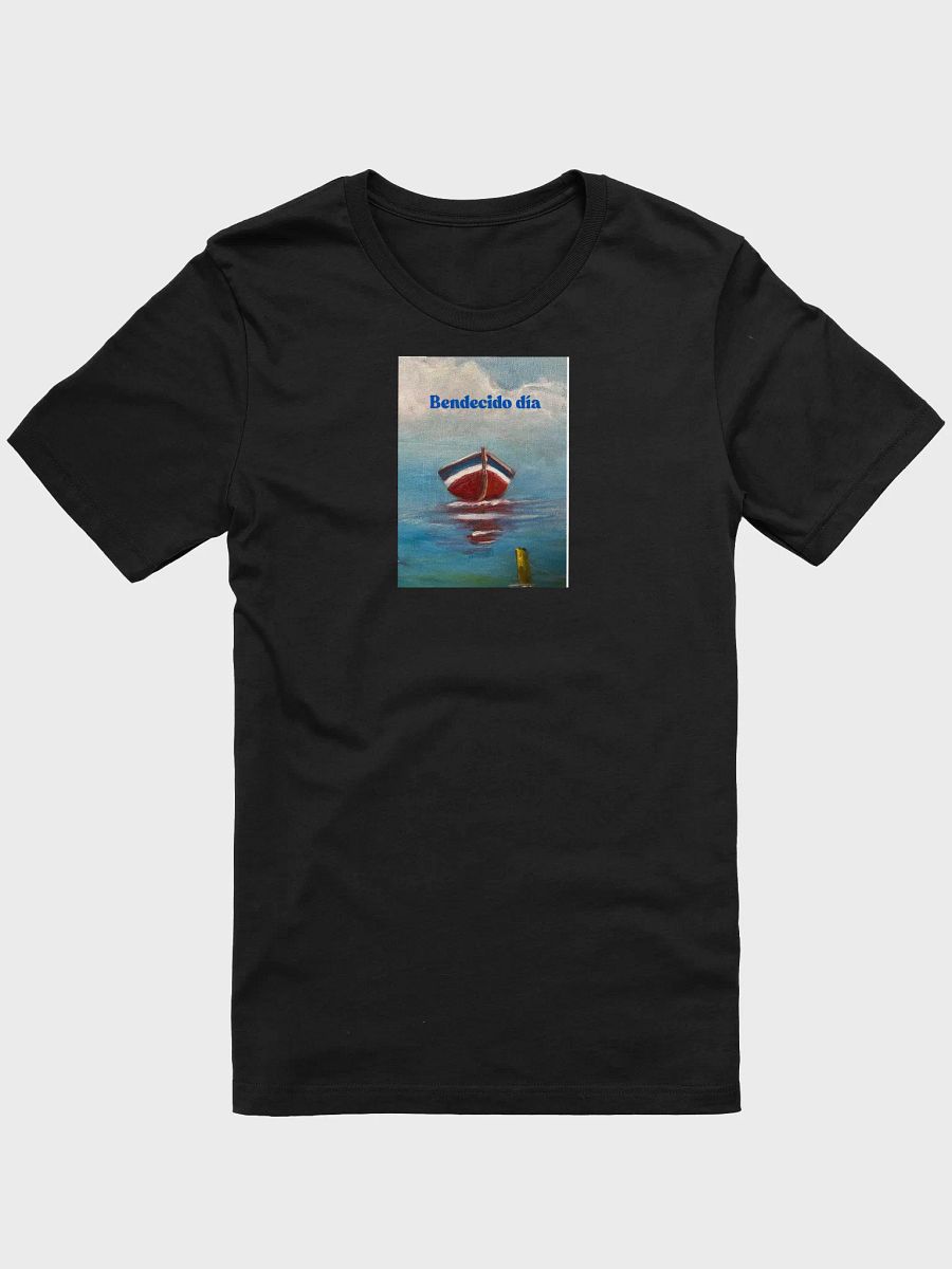 Bendecido Día Boat Reflection T-Shirt product image (1)