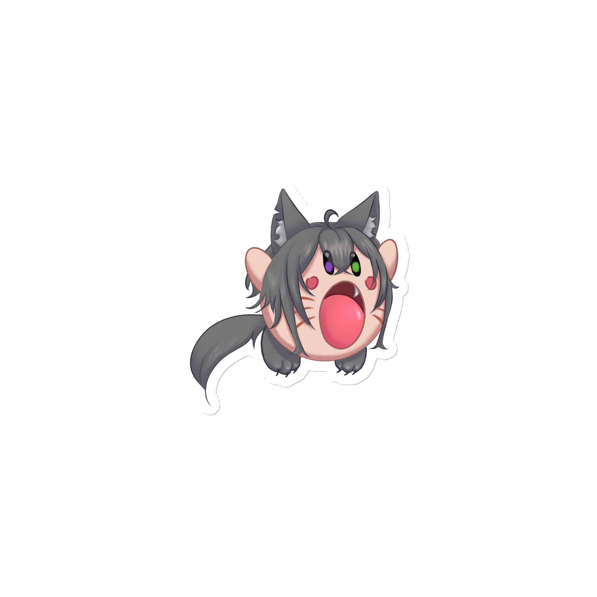 WolfcatRisi Kirbo Magnet product image (1)