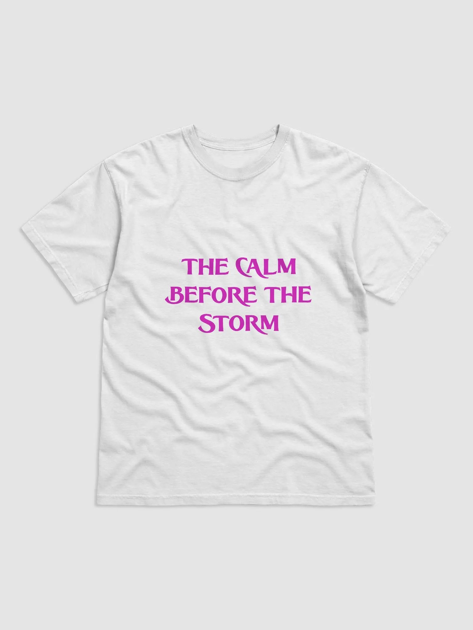 THE CALM BEFORE THE STORM(PINK PRINT) product image (1)