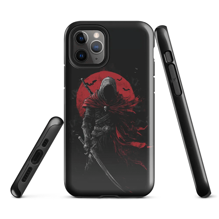 Red Moon Reaper iPhone Tough Case product image (3)