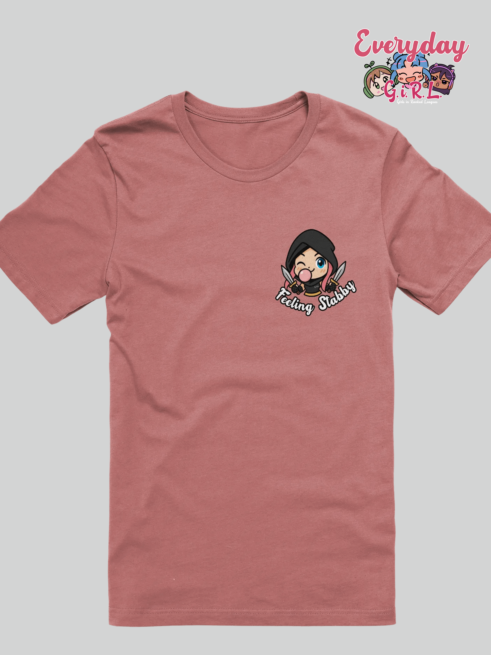 Gamer girl t-shirt - Feeling Stabby by G.i.R.L. product image (1)