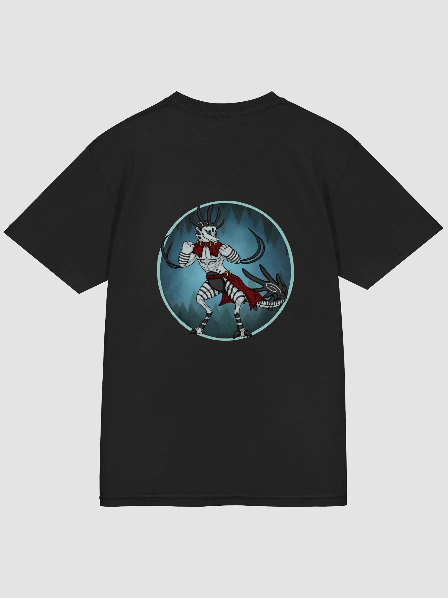 DEVOID Stylized Praga Tee (White Logo) product image (4)