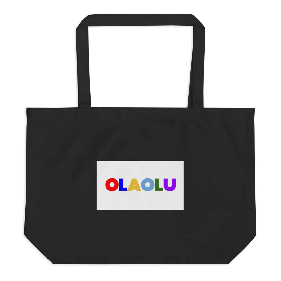 Vibrant OLAOLU Cotton Tote product image (1)