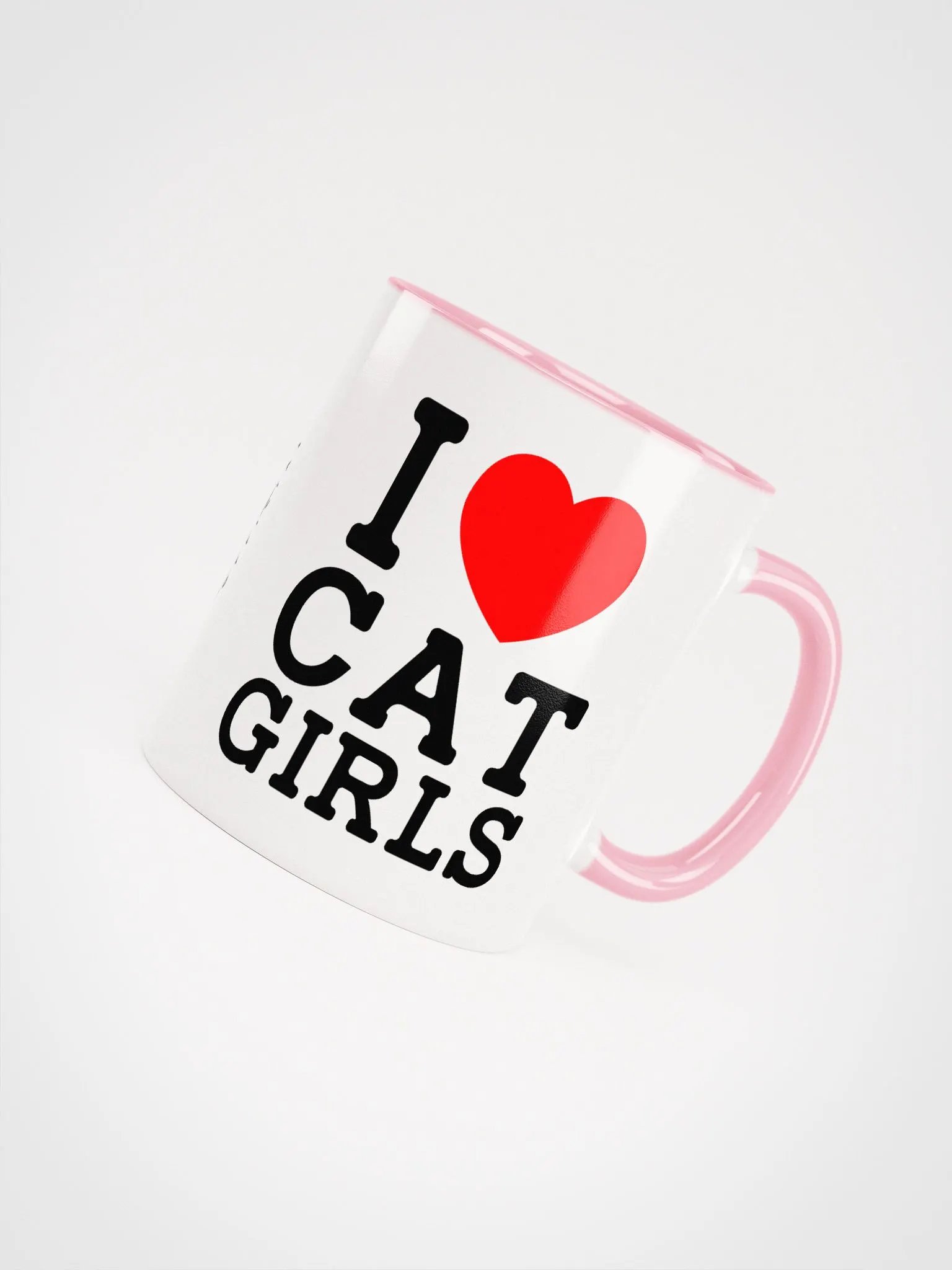 I Heart Cat Girls Ceramic Mug product image (4)