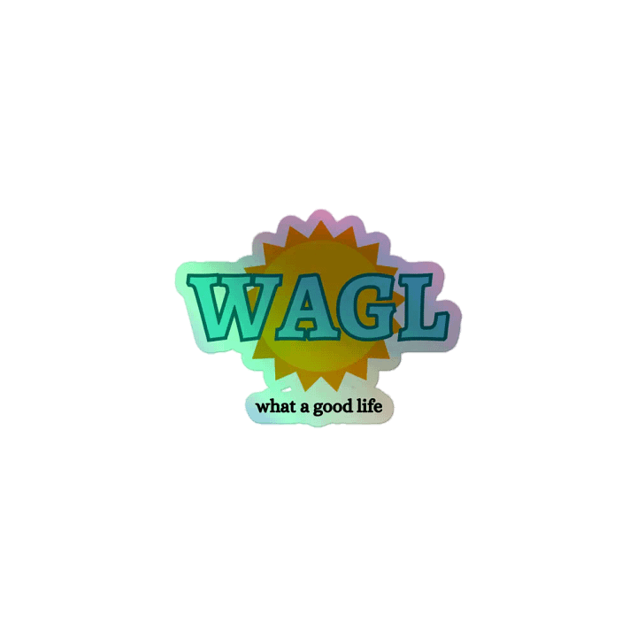 WAGL Holo Sticker product image (1)