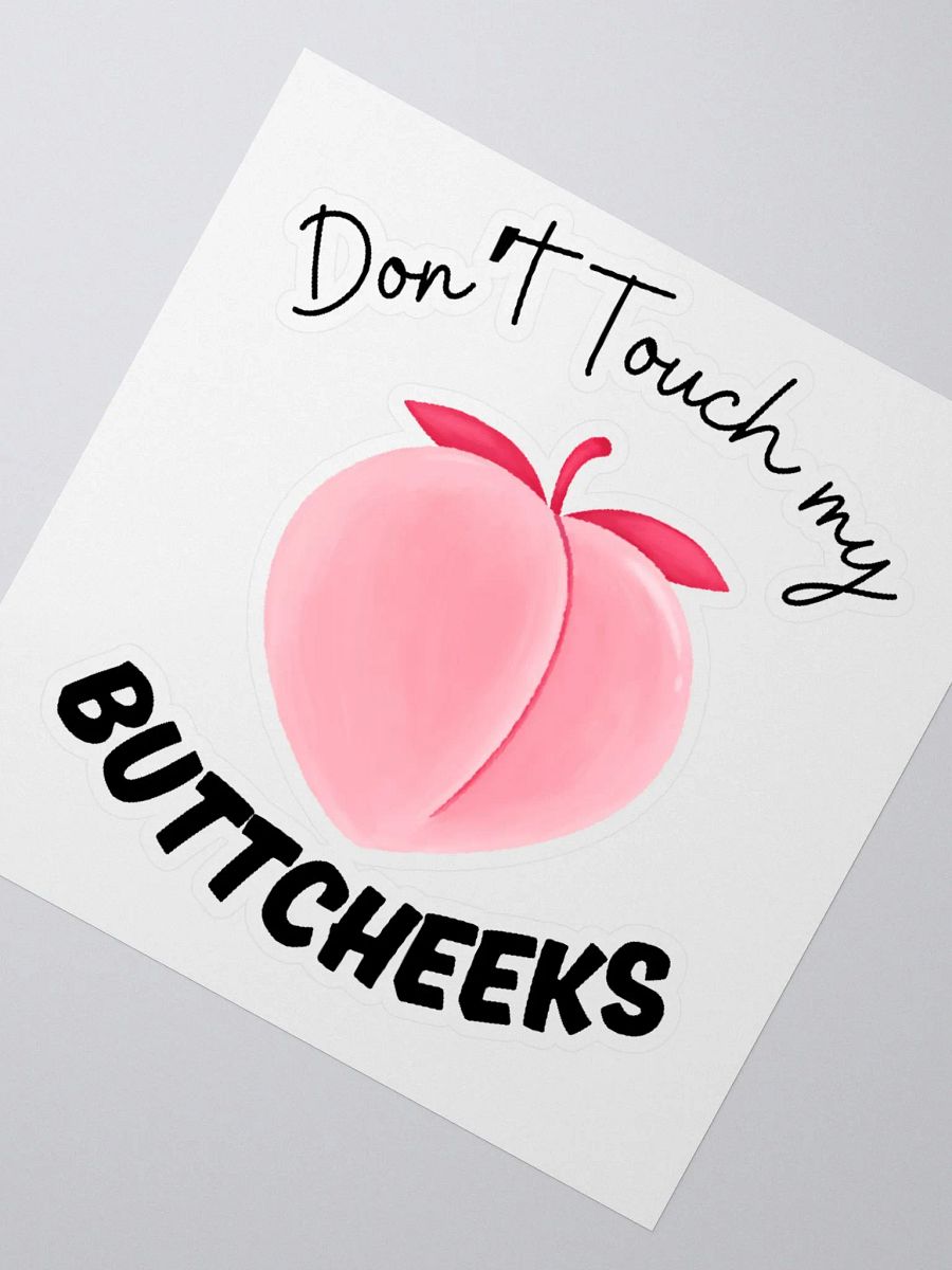 Buttcheeks Sticker product image (2)