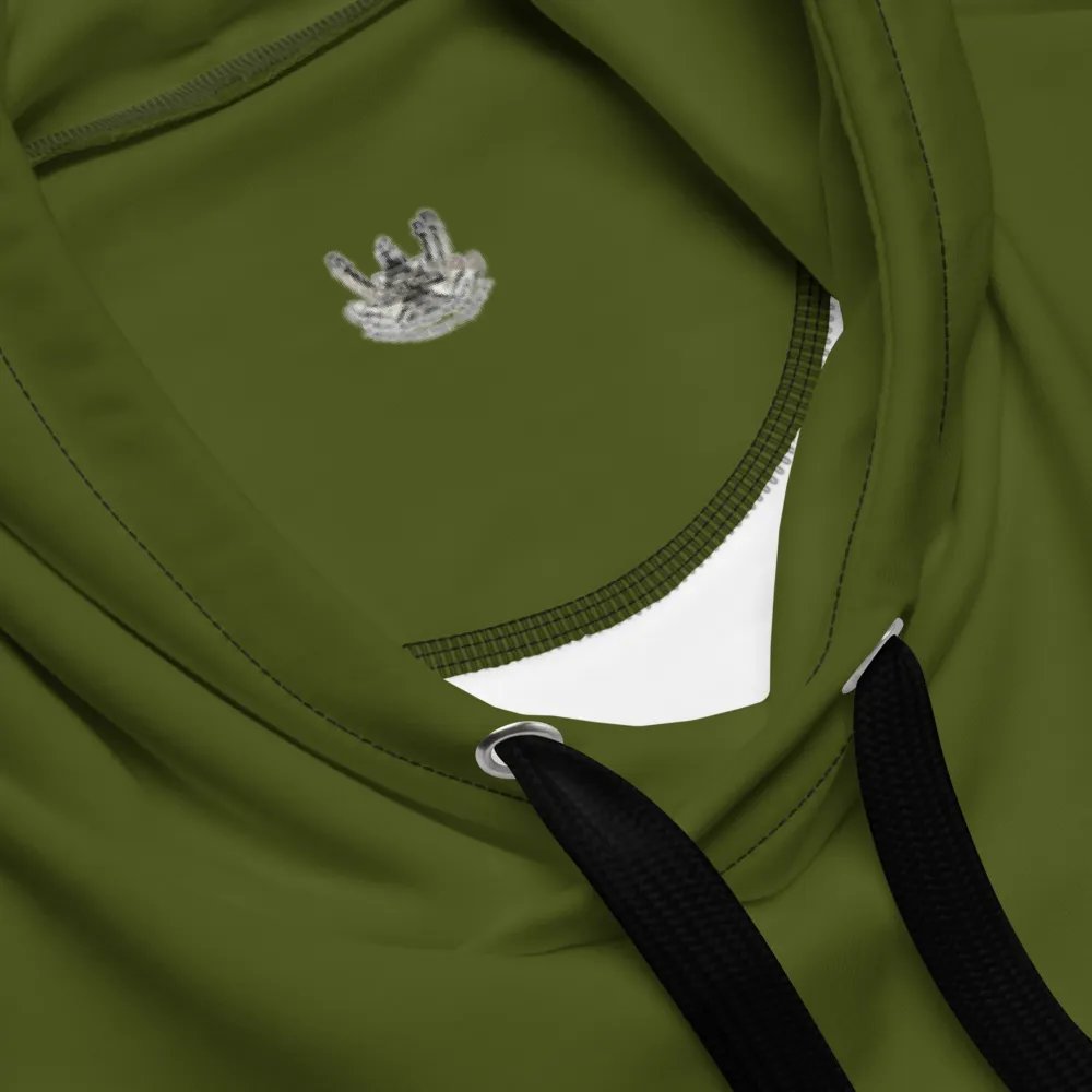 Camouflage & Green Three blade prop triangle Athena tug Hoodie product image (9)