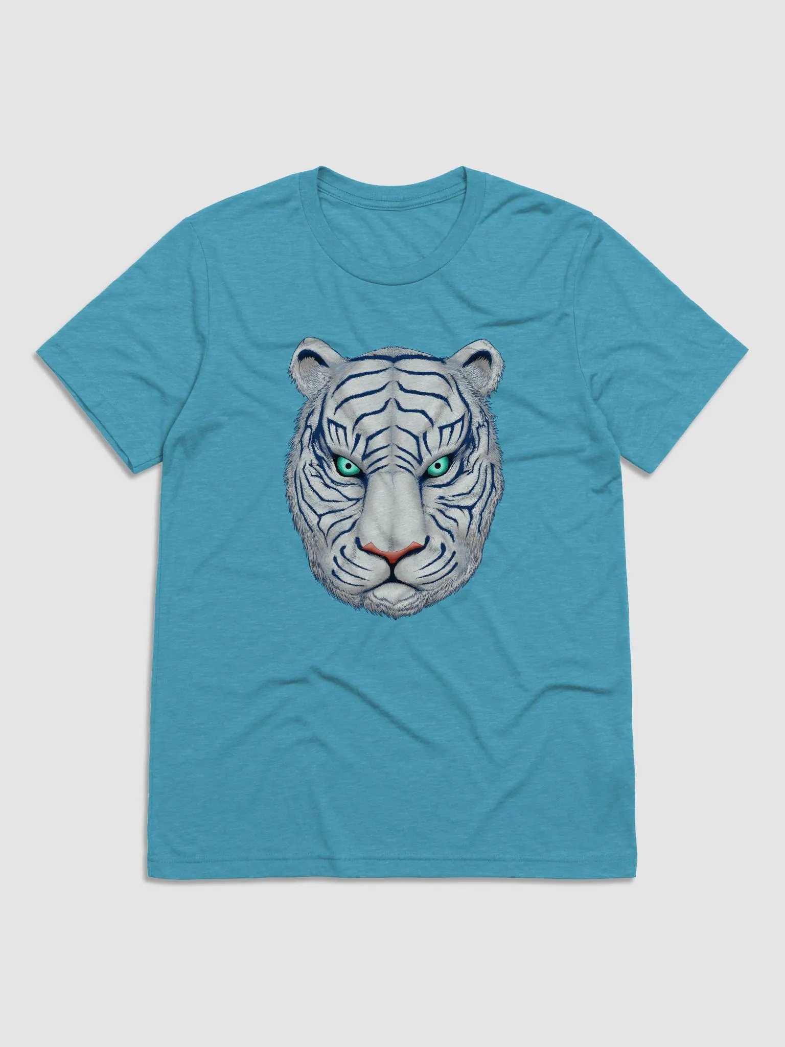 White Tiger Face T-shirt product image (1)