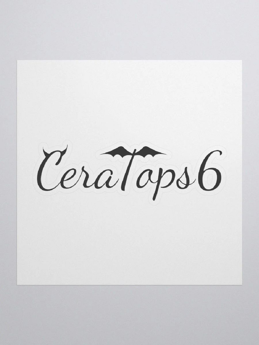 CeraTops6 Sticker product image (1)