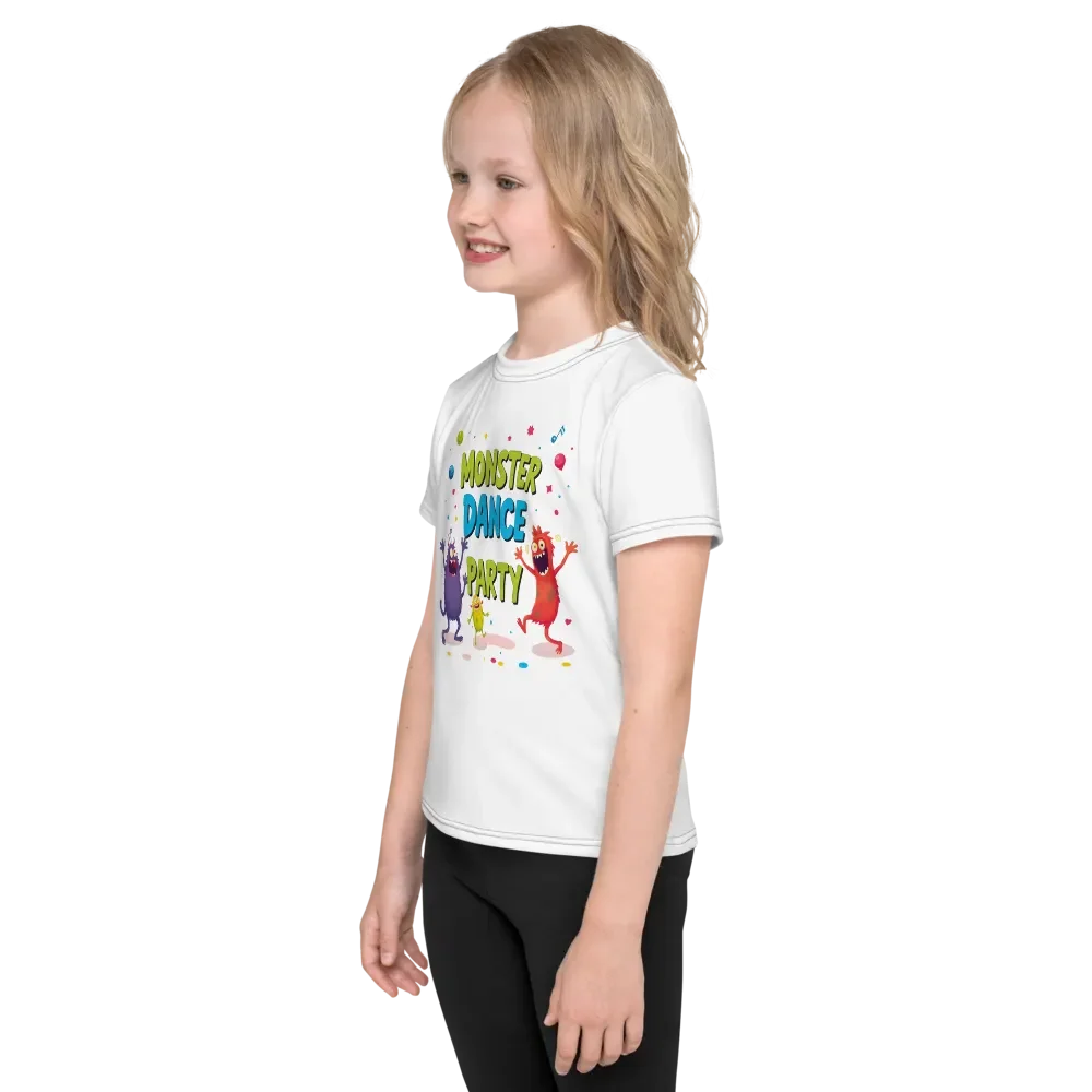 Monster Dance Party - Groovy Moves Kids Tee product image (3)