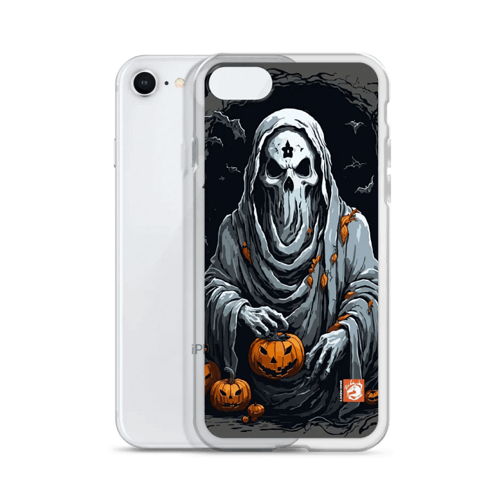Gray Halloween Entity iPhone Case product image (2)