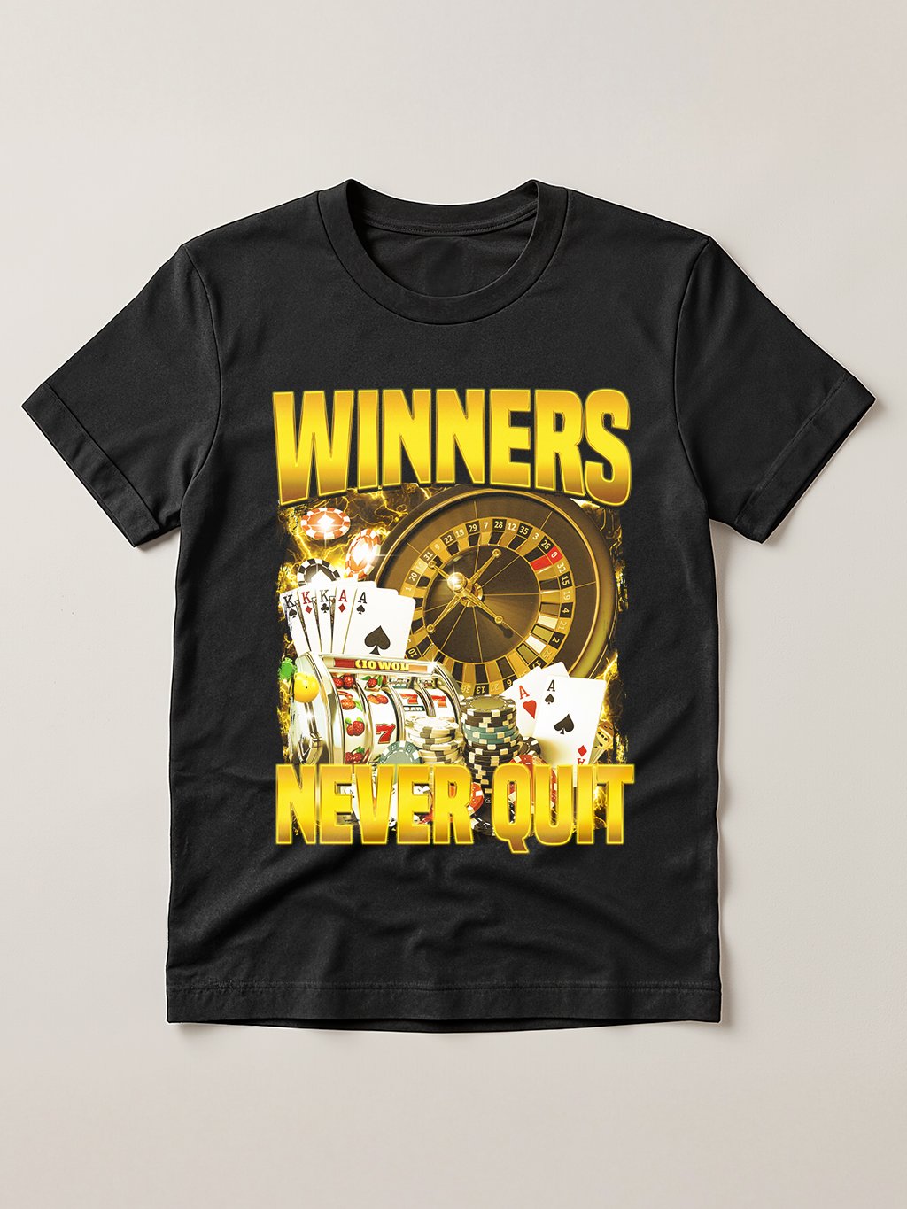 Winners Never Quit T-shirt product image (1)