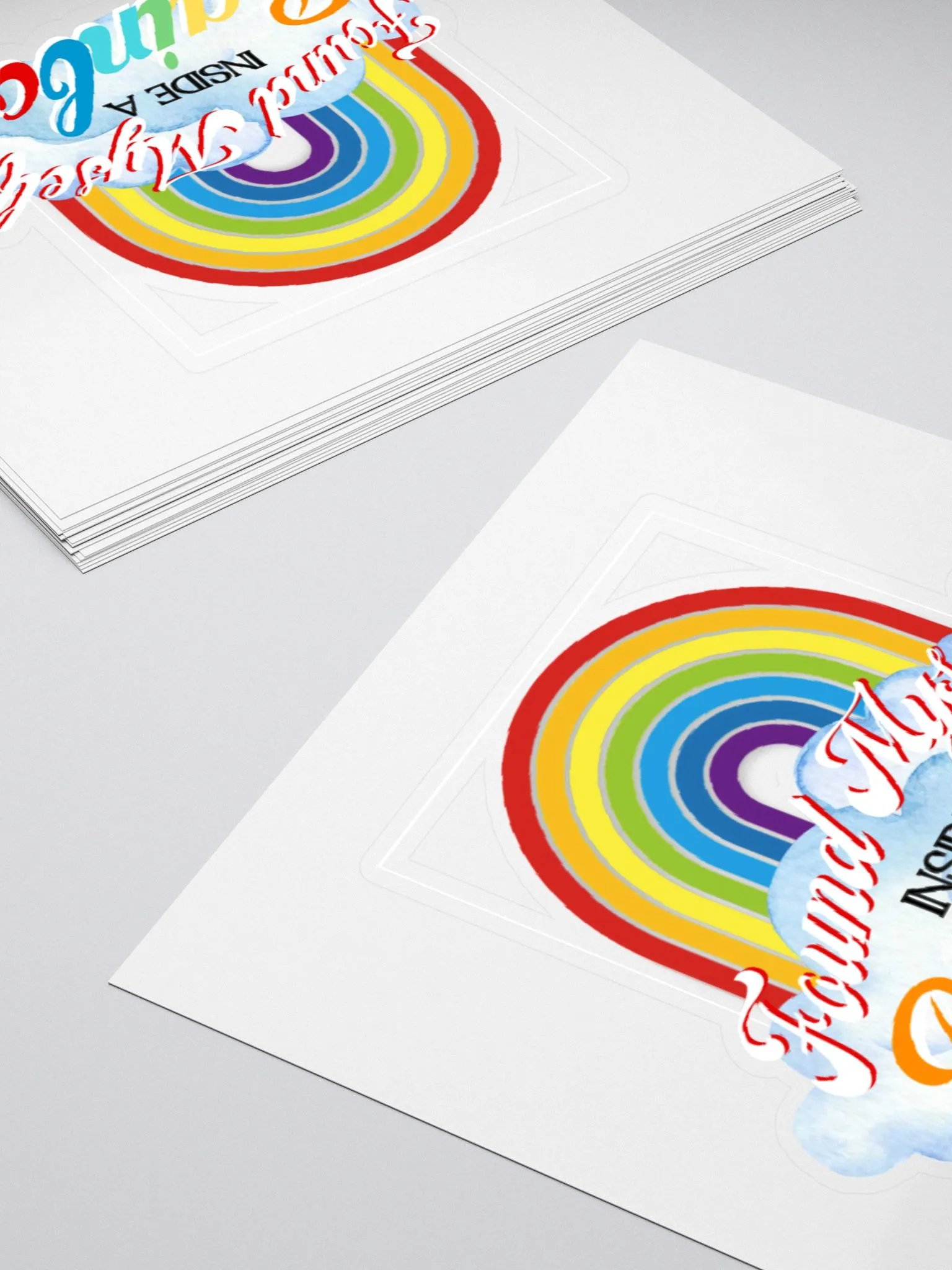 Rainbow Dreams Kiss Cut Stickers product image (12)