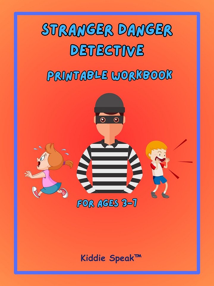 Stranger Danger Detective Printable product image (1)