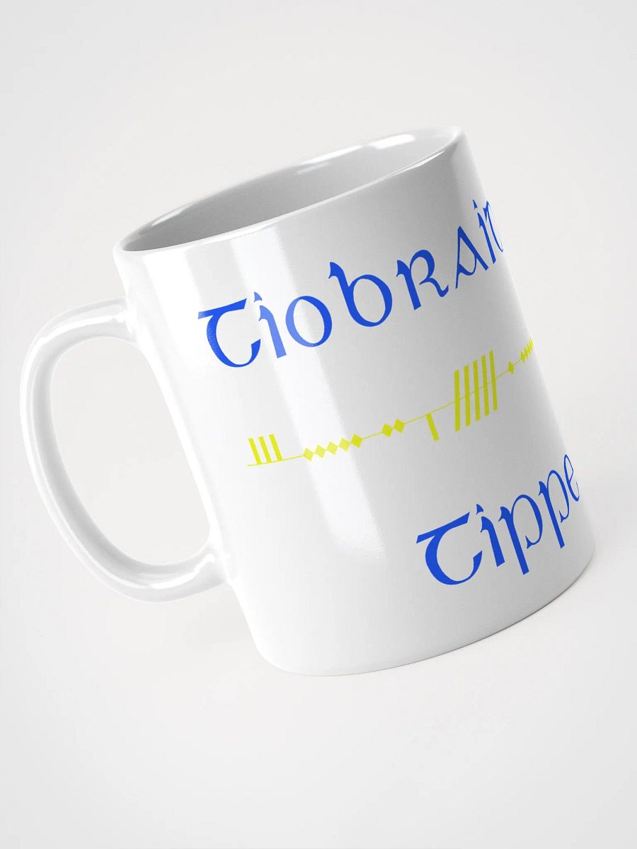 Tipperary/Tiobraid Árann Scholastic style Gaelic Ogham Mug product image (4)