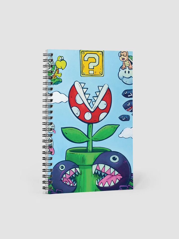 Super Mario Spiral Adventure Notebook product image (1)