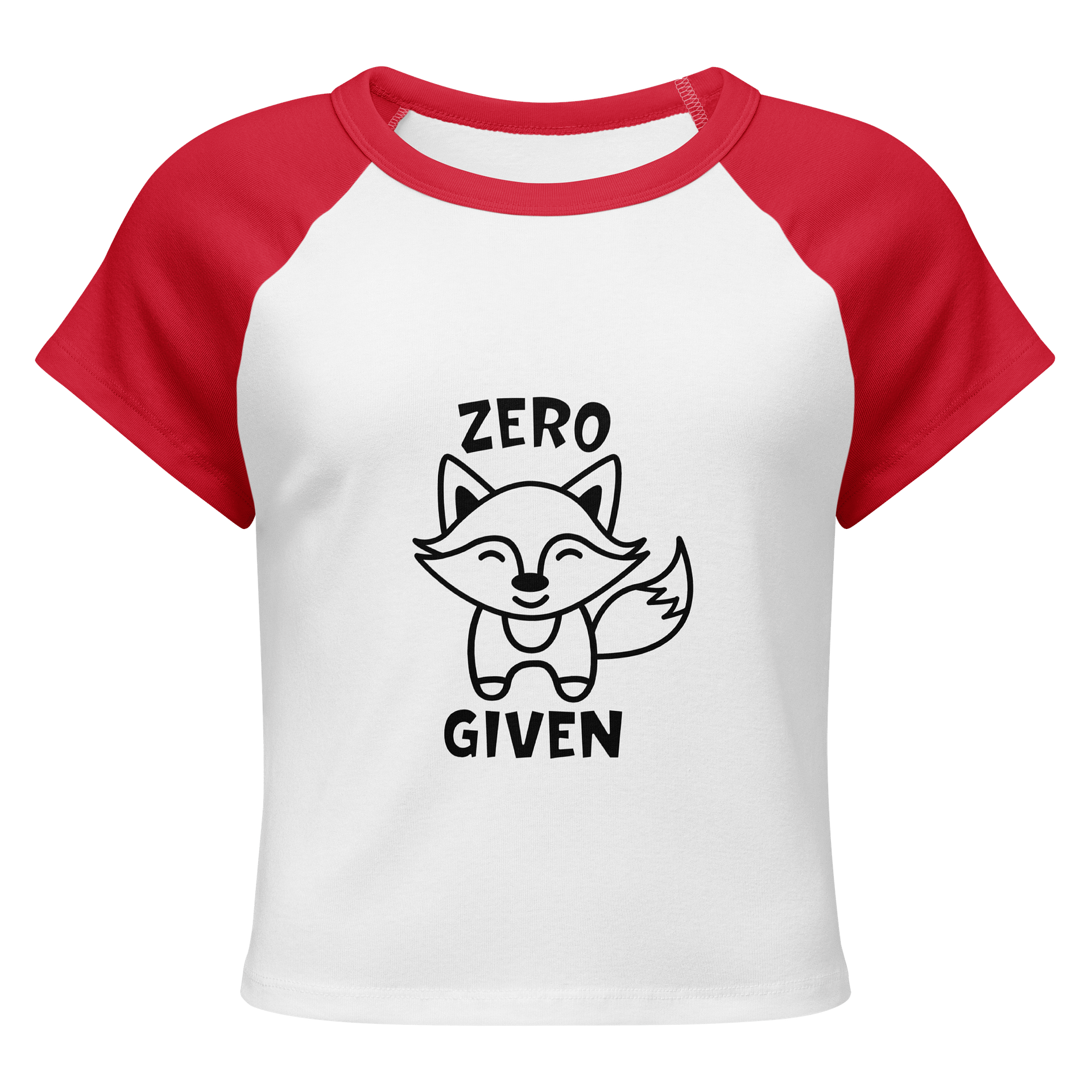 Obsidian Elegance Raglan Tee ( Zero x Given) product image (1)
