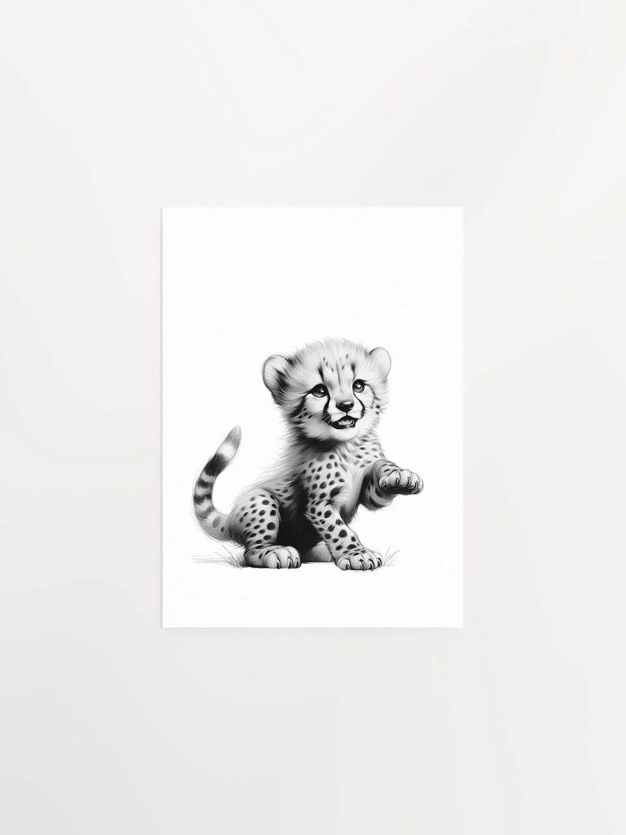 Cheetah Safari Nursery Print No 3 product image (2)
