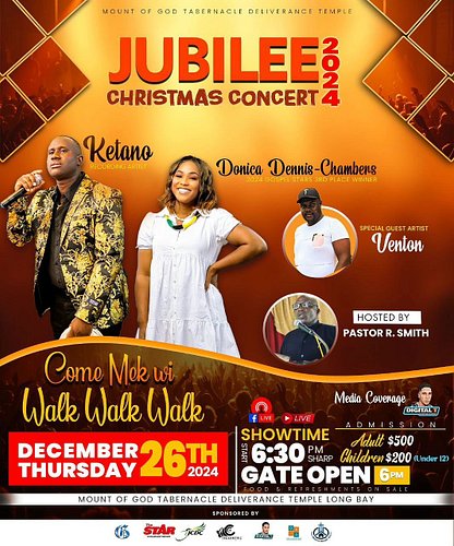 This Boxing Day. We doing it Jubilee  Way. Get your Tickets join us