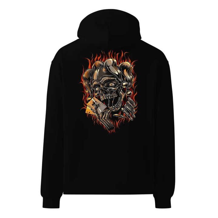 Mystic Jester Oversized Hoodie | Bold & Comfortable Streetwear Pullover product image (1)