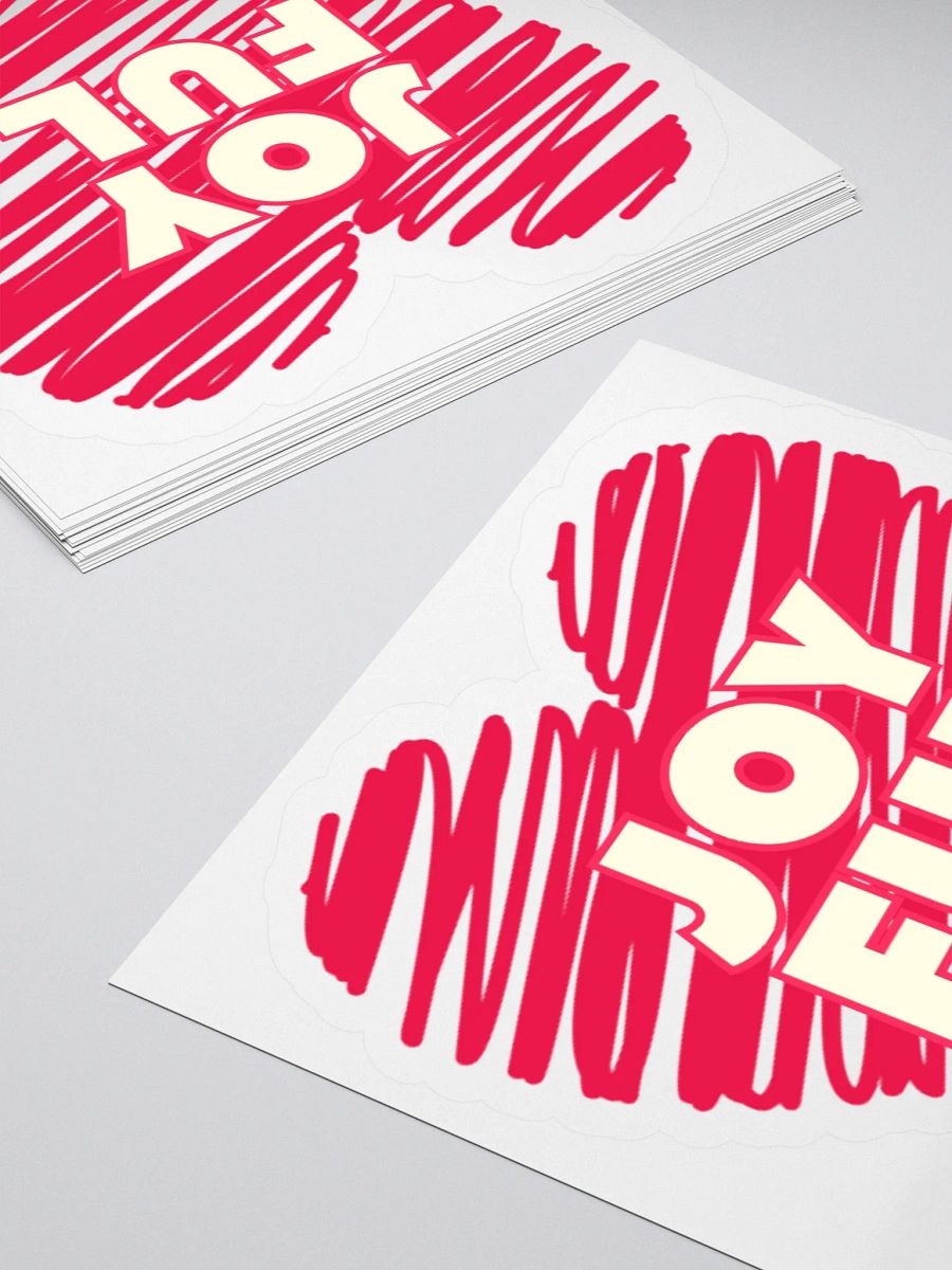 Joyful Heart Vinyl Sticker product image (16)